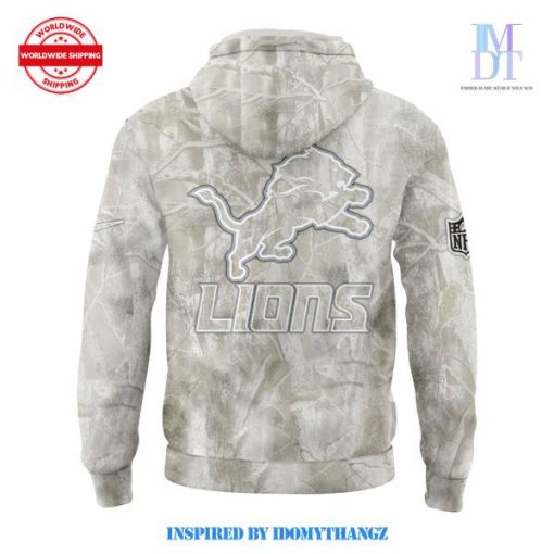 Detroit Lions And Fitch Camo Hoodie