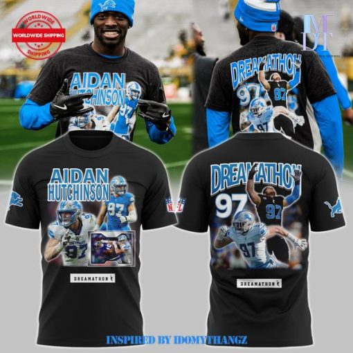 Detroit Lions x Aidan Hutchinson Dreamathon Shirt