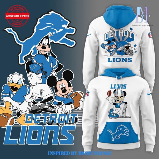 Detroit Lions x Mickey Mouse Limited Edition Hoodie