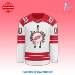 Detroit Red Wings Native American Heritage Month Jersey