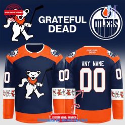 Edmonton Oilers x Grateful Dead Night 2024 Jersey