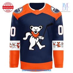 Edmonton Oilers x Grateful Dead Night 2024 Jersey