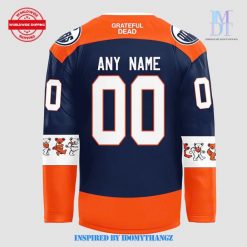 Edmonton Oilers x Grateful Dead Night 2024 Jersey