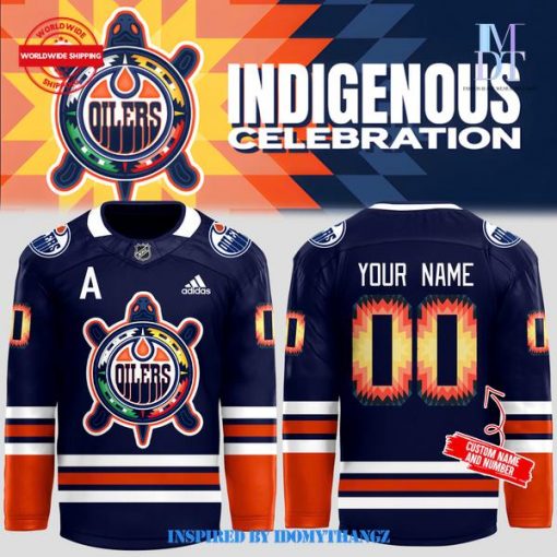 Edmonton Oilers x Indigenous Celebration 2024 Jersey