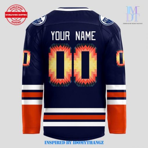 Edmonton Oilers x Indigenous Celebration 2024 Jersey