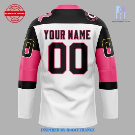 Kingston Frontenacs Pink in the Rink Jersey