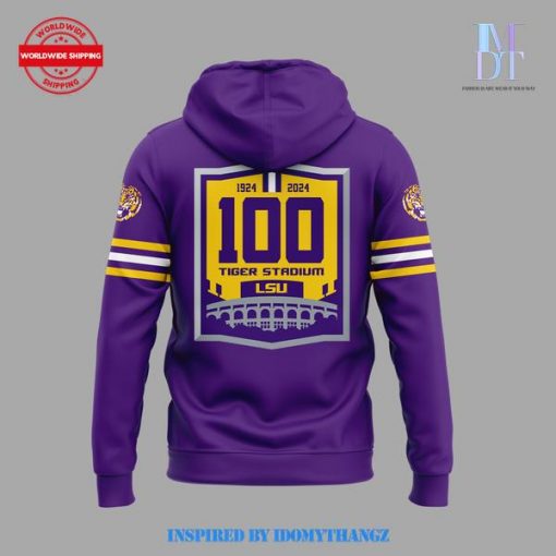 LSU Tigers Football It Never Gets Old Stadium Hoodie