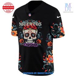 Las Vegas Raiders Dia De Los Muertos Football Jersey