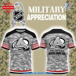 Limited Colorado Avalanche Military Appreciation Shirt