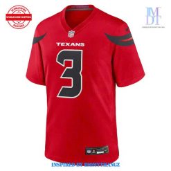 Limited Edition Houston Texans Red Football Jersey