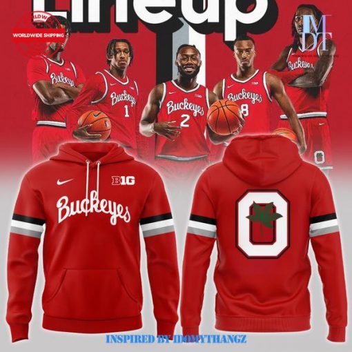 Limited Edition Ohio State Buckeyes Basketball Red Hoodie