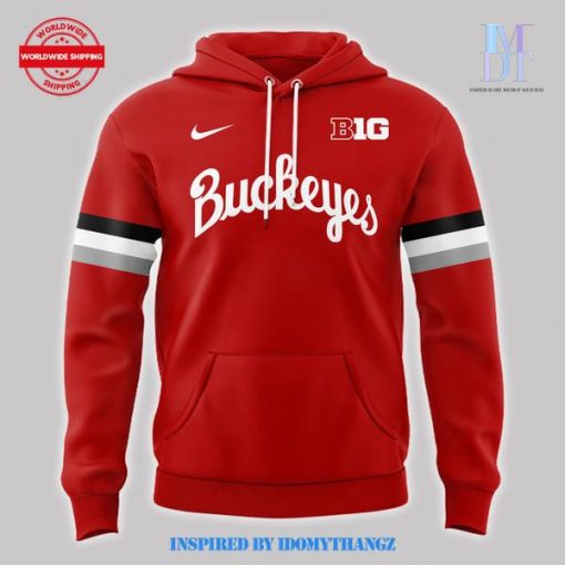 Limited Edition Ohio State Buckeyes Basketball Red Hoodie