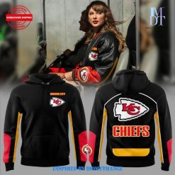 Limited Kansas City Chiefs x Taylor Swift Black Hoodie