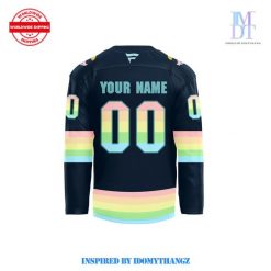 Limited Seattle Kraken Pride Night Custom Jersey