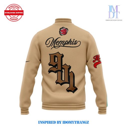 Memphis Grizzlies Baseball Jacket City Collection