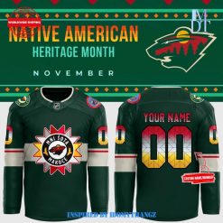 Minnesota Wild Native American Heritage Month Jersey