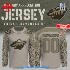 Minnesota Wild x Military Appreciation 2024 Jersey