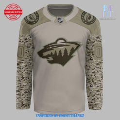 Minnesota Wild x Military Appreciation 2024 Jersey