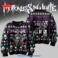 Motionless In White We Maybe Broken Sweater