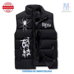 My Chemical Romance Famous Last Words Sleeveless Puffer Jacket