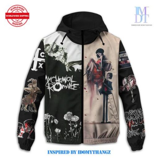 My Chemical Romance The Foundations of Decay Windbreaker Jacket