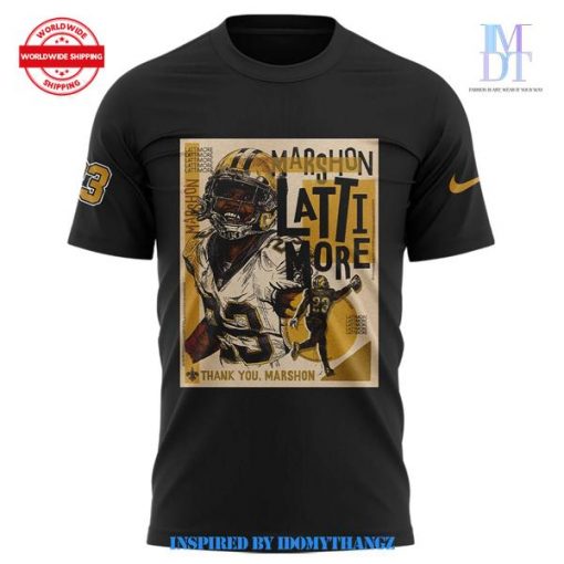 New Orleans Saints Thank You Marshon Lattimore Shirt