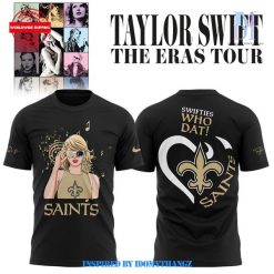 New Orleans Saints x Taylor Swift The Eras Tour Limited Shirt