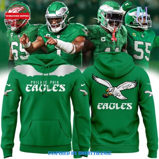 New Silver Wings Philadelphia Eagles Hoodie