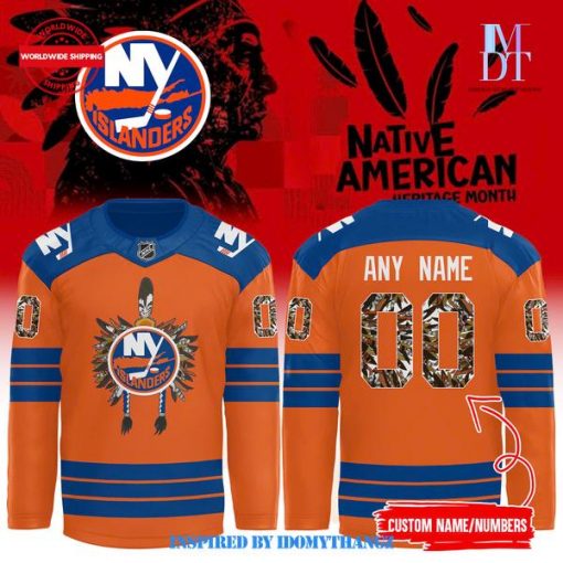 New York Islanders Native American Heritage Month Jersey