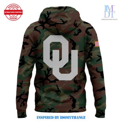 Oklahoma Football Military Appreciation Hoodie