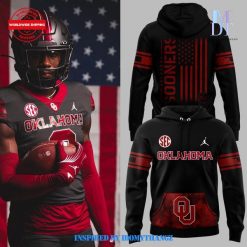 Oklahoma Football x Military Appreciation Day 2024 Hoodie