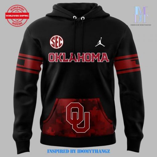 Oklahoma Football x Military Appreciation Day 2024 Hoodie