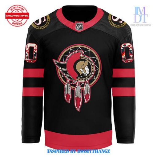 Ottawa Senators Indigenous Culture Celebration Jersey