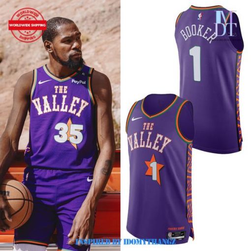 Phoenix Suns 2024-2025 Player Edition Purple Jersey