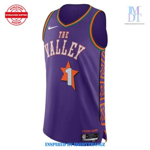 Phoenix Suns 2024-2025 Player Edition Purple Jersey