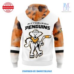 Pittsburgh Penguins Grateful Dead Night White Hoodie