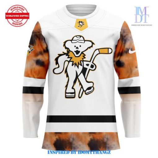 Pittsburgh Penguins Grateful Dead Night White Jersey