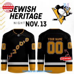 Pittsburgh Penguins x Jewish Heritage Night 2024 Jersey