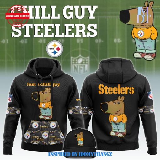 Pittsburgh Steelers Chill Guy 2024 Limited Edition Hoodie