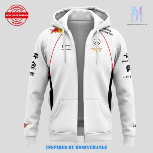 SKT T1 Worlds 2024 Champions Back To Back Zip Hoodie