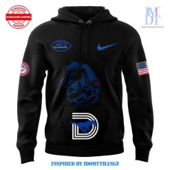 SMU Mustangs Football Dark Mode Hoodie 2024