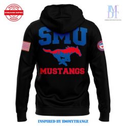 SMU Mustangs Football Dark Mode Hoodie 2024