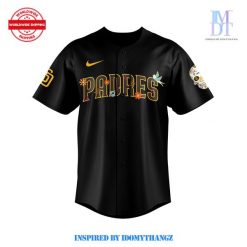 San Diego Padres Dia De Los Muertos Baseball Jersey