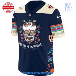 San Francisco 49ers 2024 NFL Dia De Los Muertos Jersey