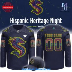 Seattle Kraken Hispanic Heritage Night 2024 Jersey