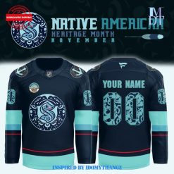 Seattle Kraken Native American Heritage Month Jersey