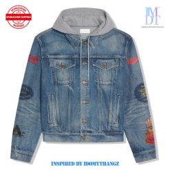 Shaboozey A Bar Song Hooded Denim Jacket