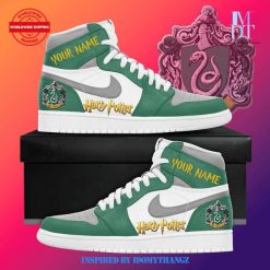 Slytherin Ambition Harry Potter Custom Name Air Jordan 1