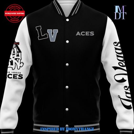 Special Las Vegas Aces 2024 Baseball Jacket