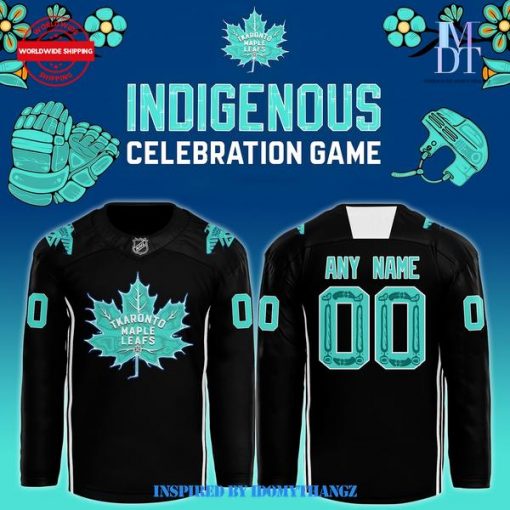 Toronto Maple Leafs Indigenous Heritage Night Custom Jersey